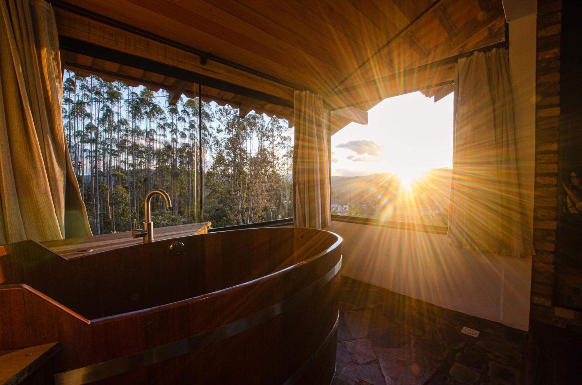 Cabana Tramonto Di Lourdes Doutor Pedrinho Exterior photo
